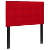 Flash Furniture Bedford Headboard, Twin Size, Red Fabric HG-HB1704-T-R-GG